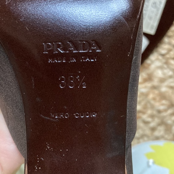 Prada floral fabric mules 38.5 - Picture 7 of 9